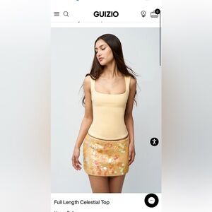 Danielle Guizio Full Length Celestial Top